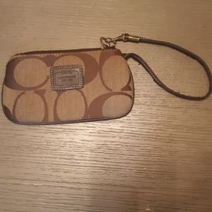 Coach wristlet